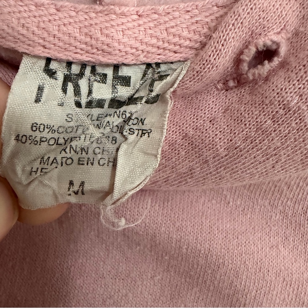 90s Freeze Juniors Pink The Simpsons Cartoon Character Jacket Medium - Picture 4 of 5